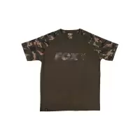 Fox Camo/Khaki Chest Print T-Shirt